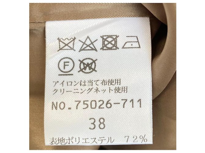 Autre Marque Rose Tiara ärmelloses Kleid Beige - Ansicht 5