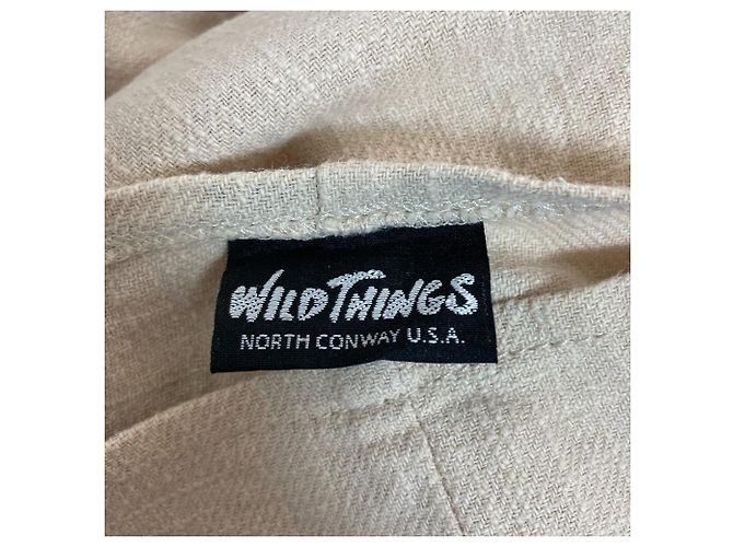 Autre Marque Abito in lino K3&CO.×WILD THINGS Beige Crudo - vista 4