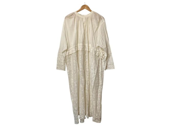 Autre Marque Camisa larga de encaje Jena espace merveilleux Blanco - vista 2