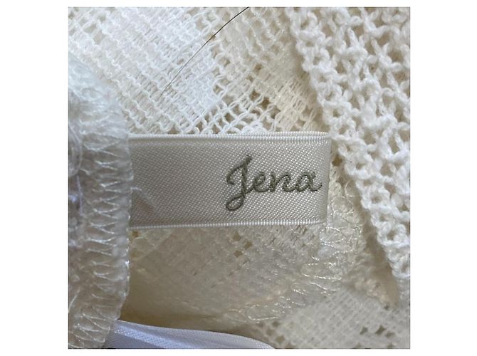 Autre Marque Camisa larga de encaje Jena espace merveilleux Blanco - vista 4