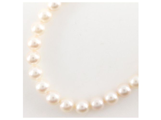 Autre Marque Collar de plata y perlas - vista 3