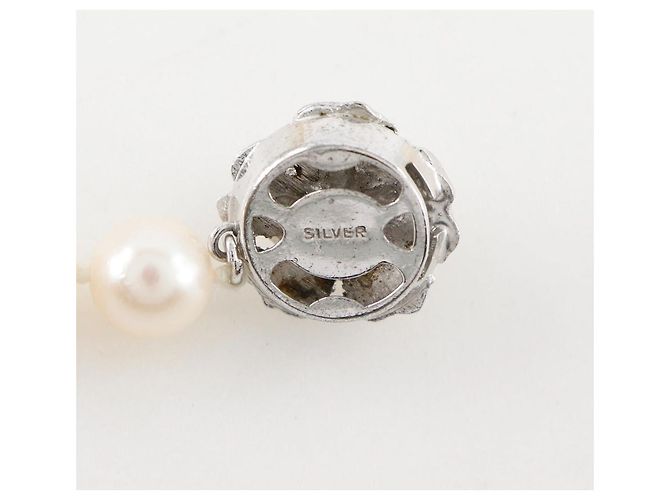 Autre Marque Collar de plata y perlas - vista 8