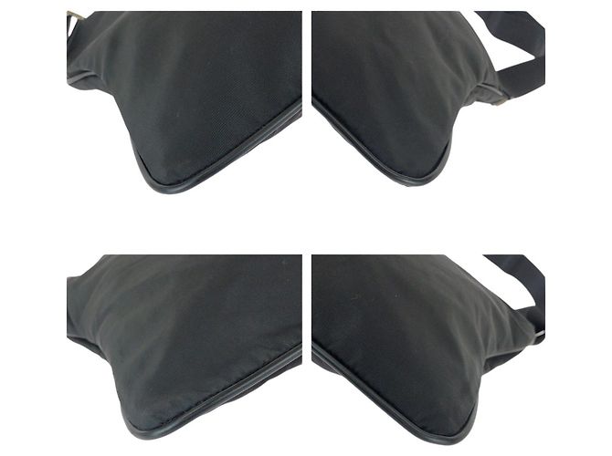 Bolso de hombro Prada de nailon Tessuto Negro - vista 3