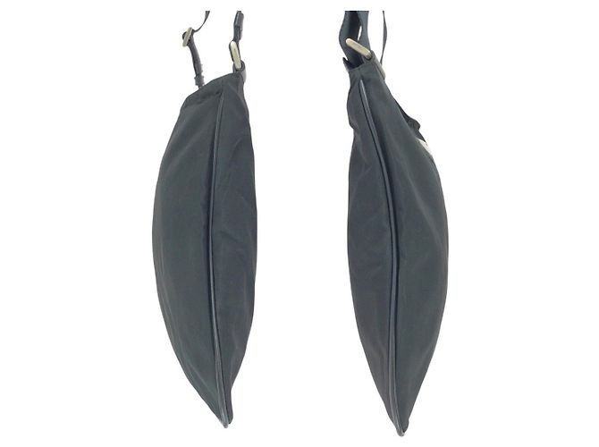 Bolso de hombro Prada de nailon Tessuto Negro - vista 8