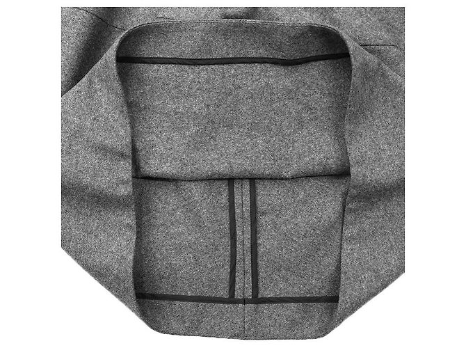 Autre Marque YOKO CHAN Flanell-Wollkleid Braun - Ansicht 8