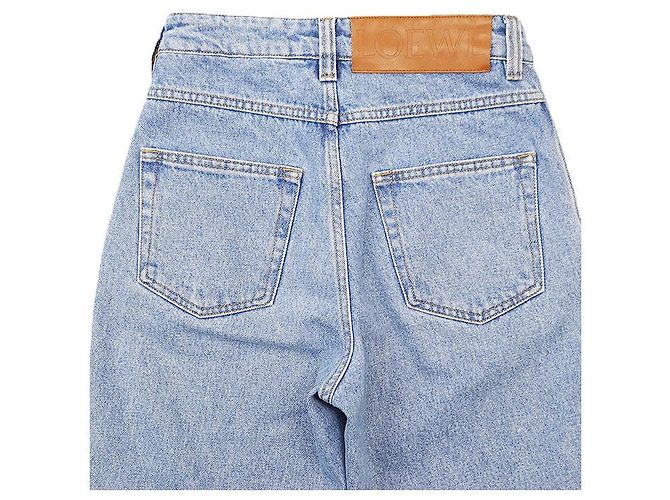 Loewe Fisherman Denimhose aus Baumwolle Blau - Ansicht 8