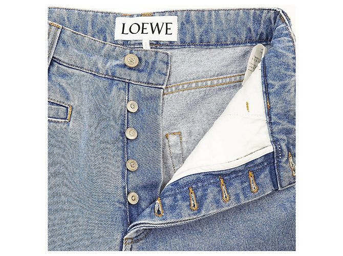 Loewe Fisherman Denimhose aus Baumwolle Blau - Ansicht 9