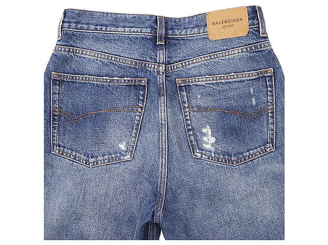 Balenciaga UNIFIT JEANS Jeans de algodão Azul - vista 5