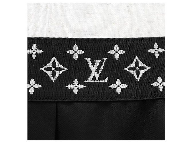 Louis Vuitton Easy Slacks Monogram Wool Pants Black - view 3