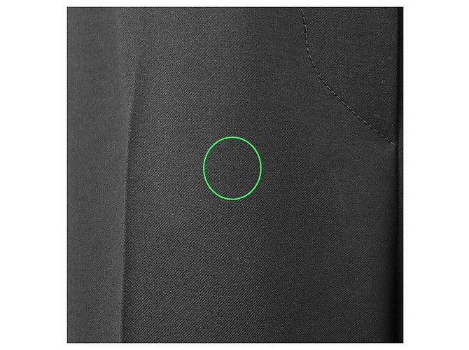 Louis Vuitton Easy Slacks Monogram Wool Pants Black - view 4