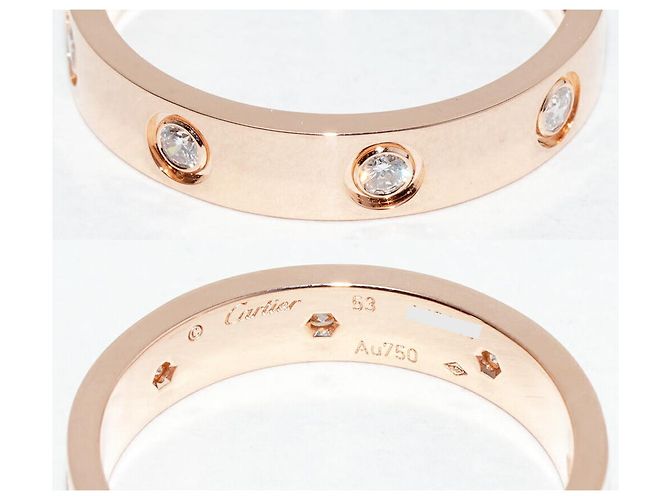 Cartier LOVE Ring Au750 Größe 17 Pink - Ansicht 5