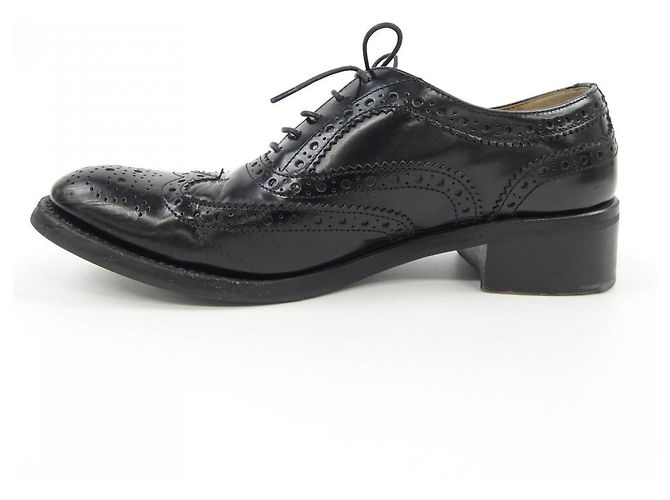 Church's Church’s CATHERINE Leder-Schuhe Schwarz - Ansicht 2