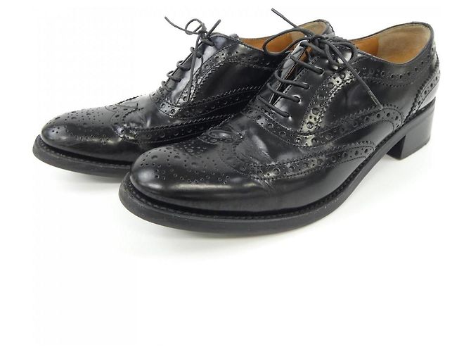 Church's Church’s CATHERINE Leder-Schuhe Schwarz - Ansicht 3