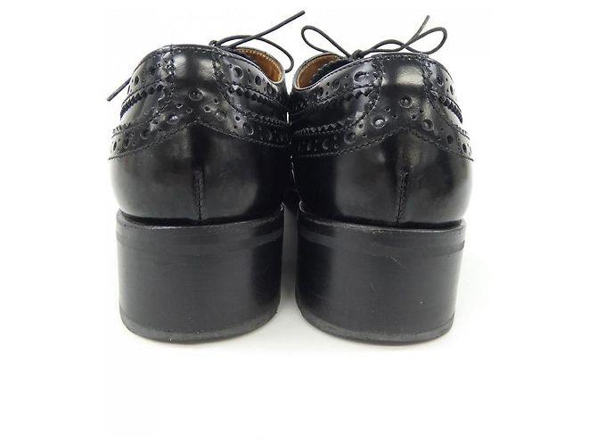 Church's Church’s CATHERINE Leder-Schuhe Schwarz - Ansicht 5