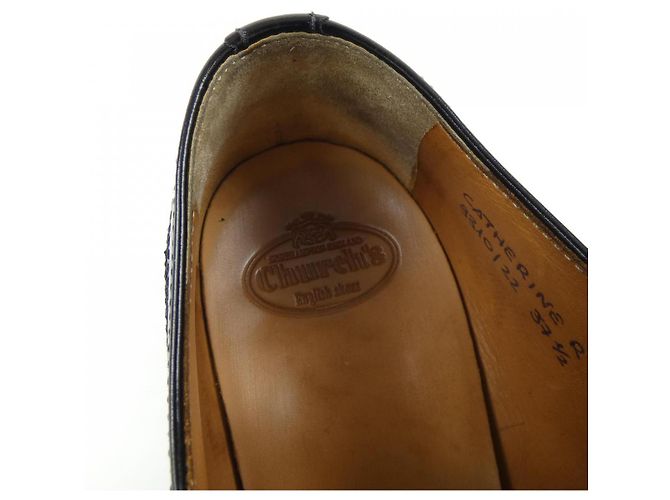 Church's Church’s CATHERINE Leder-Schuhe Schwarz - Ansicht 6