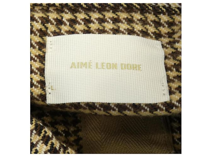 Autre Marque Aime Leon Dore Shirt Brown Beige - view 4