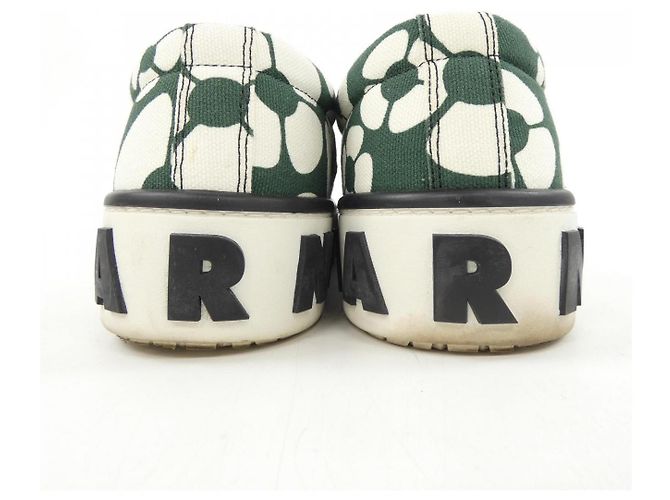 Baskets Marni Vert - vue 5