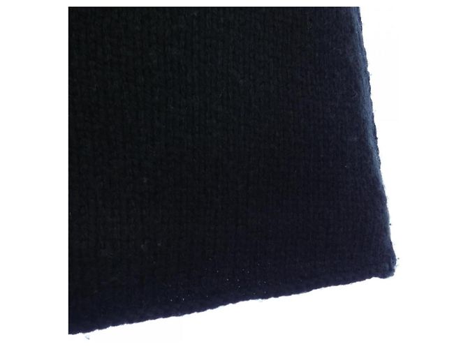 Falda de mezcla de cachemira Chanel P55435K07229 Negro - vista 7