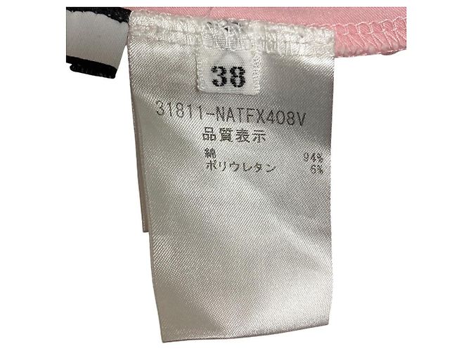 Autre Marque FOXEY NEW YORK DAISY LIN besticktes Kurzarm-Top Pink - Ansicht 5