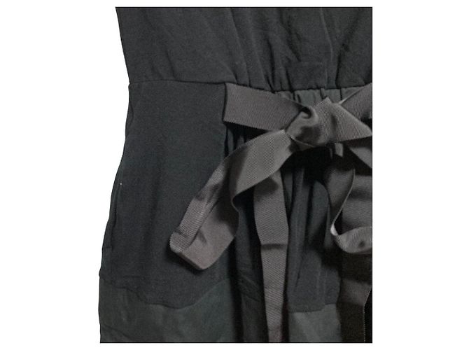 Autre Marque Ärmelloses Minikleid NATURAL by FOXEY Schwarz - Ansicht 3