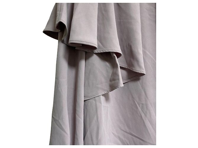 Autre Marque Pullover de Chiffon com Babados And Couture Roxo - vista 3