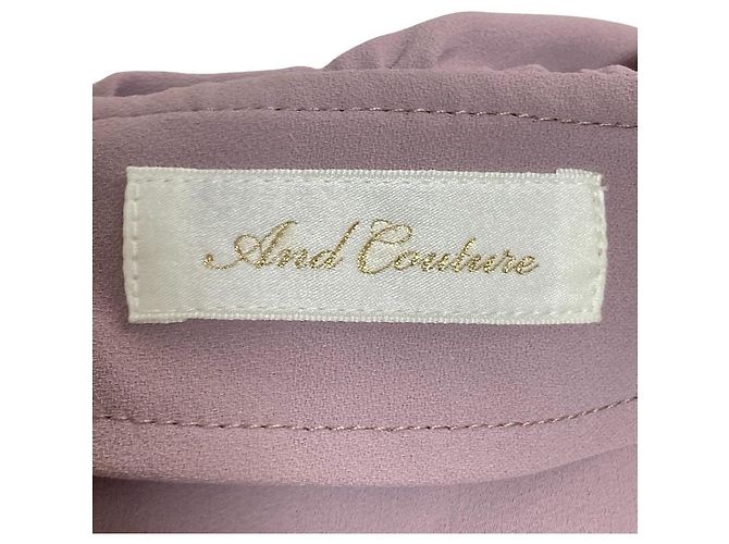 Autre Marque Pullover de Chiffon com Babados And Couture Roxo - vista 4