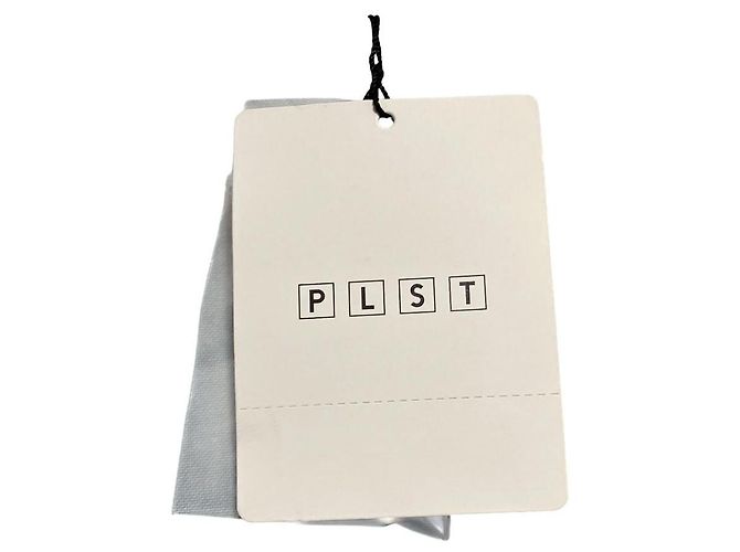 Autre Marque Vestido PLST Polyester Oxford Verde - vista 4