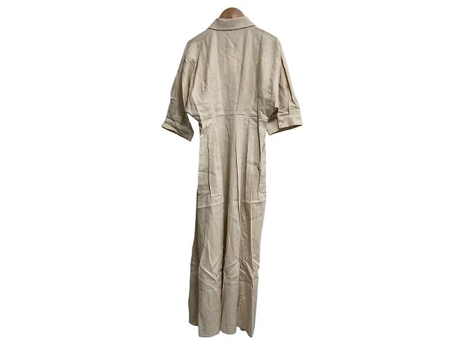 Autre Marque Vestido de lino STYLEMIXER Beige - vista 2