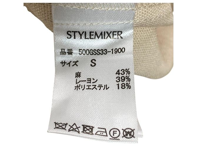 Autre Marque Vestido de lino STYLEMIXER Beige - vista 5