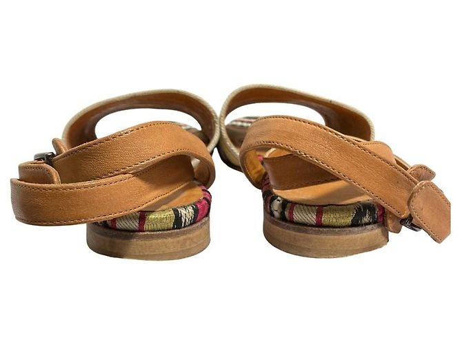 Autre Marque Sandali bassi Carven Beige - vista 5