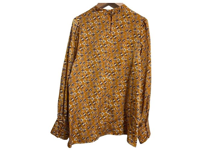 Autre Marque United Arrows Green Label Relaxing Bluse Orange - Ansicht 2