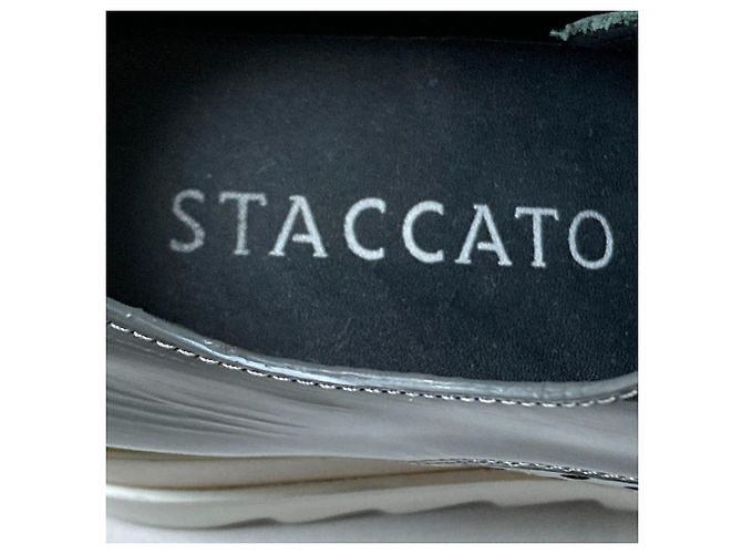 Autre Marque Baskets à plateforme STACCATO Marron - vue 7