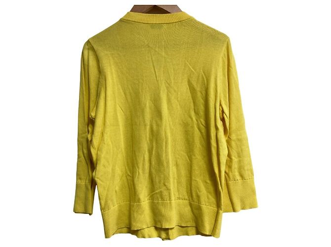 Cardigã de malha Kate Spade New York Amarelo - vista 2