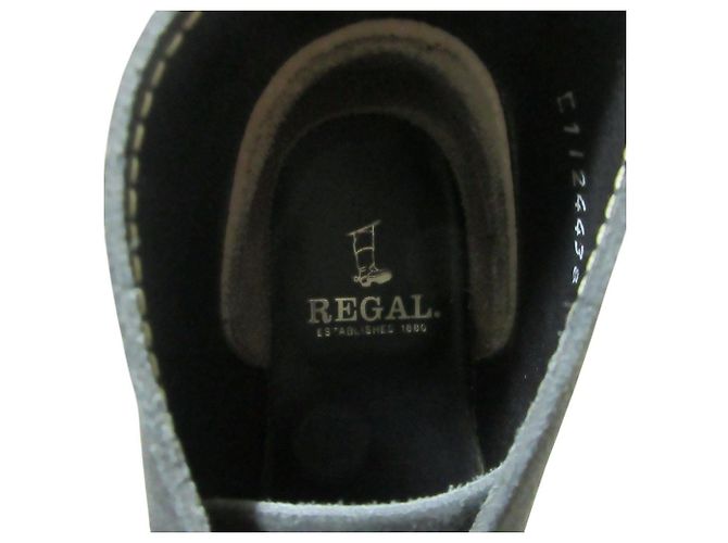 Autre Marque Stivaletti Desert in camoscio REGAL Nero - vista 4