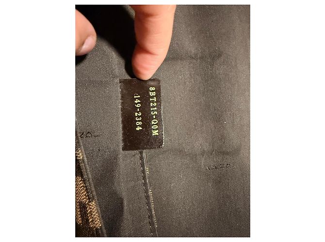 Fendi Zucca Schultertasche Braun Monogramm - Ansicht 10