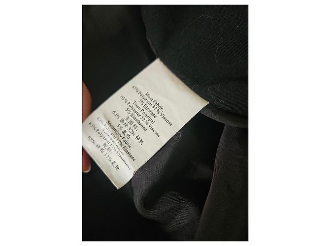 Giacca bomber Christian Dior 'I am Poison' Nero - vista 10