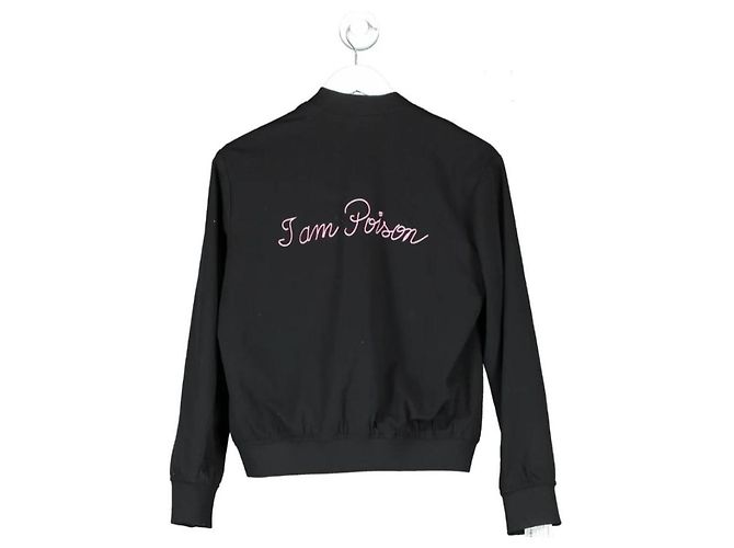 Giacca bomber Christian Dior 'I am Poison' Nero - vista 2