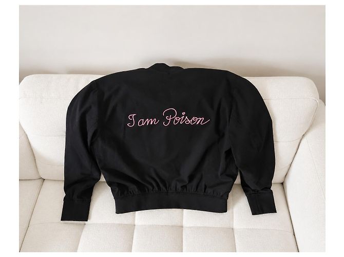 Giacca bomber Christian Dior 'I am Poison' Nero - vista 3