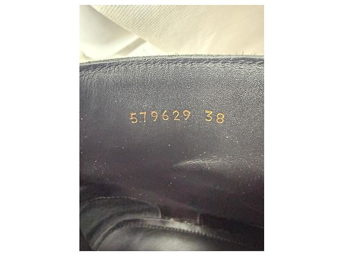 Balenciaga Stivaletti Cowboy in pelle nera Nero - vista 8