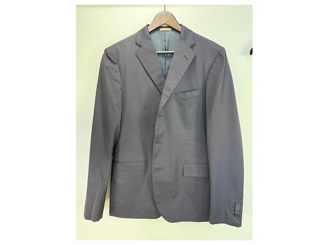 Bottega Veneta Blazer da Uomo Grigio antracite - vista 2
