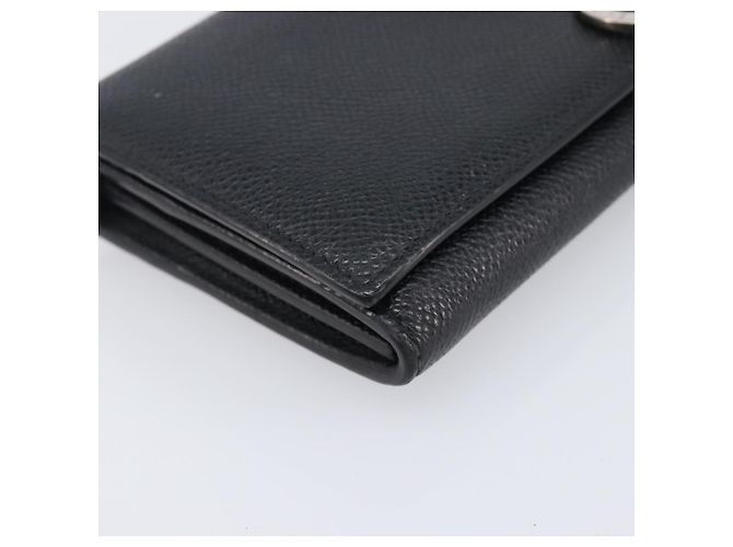 Bulgari Portafoglio lungo BVLGARI in pelle 2 Set Nero Auth bs37356 - vista 16