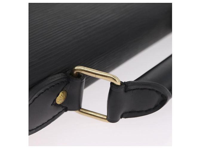 LOUIS VUITTON Epi Serviette Conseiller Briefcase Black M54422 LV Auth BA15530 Nero - vista 16