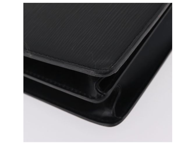 LOUIS VUITTON Epi Serviette Conseiller Briefcase Black M54422 LV Auth BA15530 Nero - vista 19