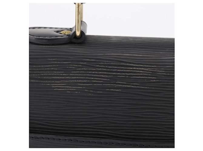 LOUIS VUITTON Epi Serviette Conseiller Briefcase Black M54422 LV Auth BA15530 Nero - vista 3