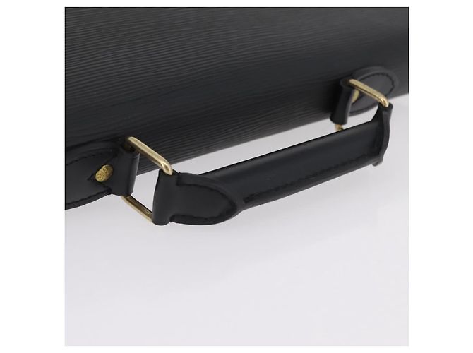 LOUIS VUITTON Epi Serviette Conseiller Briefcase Black M54422 LV Auth BA15530 Nero - vista 7
