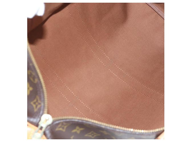 LOUIS VUITTON Monogram Keepall 45 Boston Bag M41428 LV Auth 203170V Monograma - vista 10