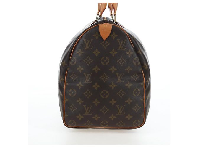 LOUIS VUITTON Monogram Keepall 45 Boston Bag M41428 LV Auth 203170V Monograma - vista 4