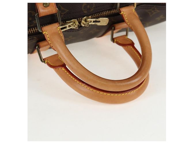 LOUIS VUITTON Monogram Keepall 45 Boston Bag M41428 LV Auth 203170V Monograma - vista 7