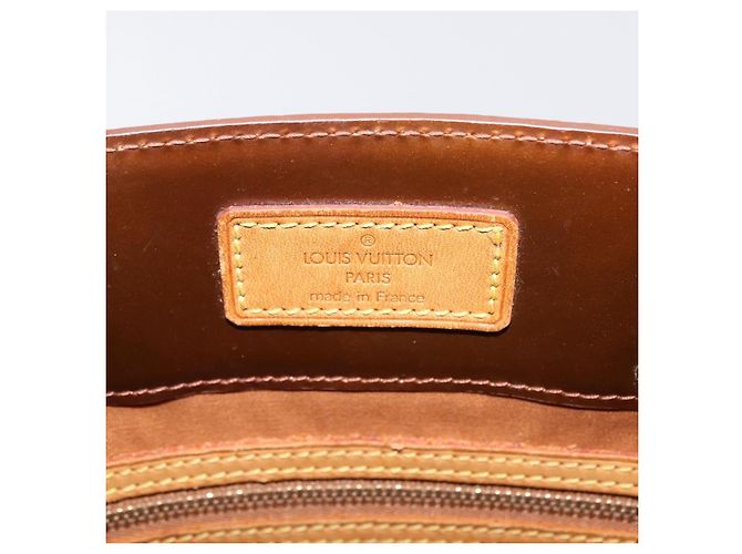 LOUIS VUITTON Monogram Vernis Reade MM Handtasche Bronze M91143 LV Auth BA16171 - Ansicht 25