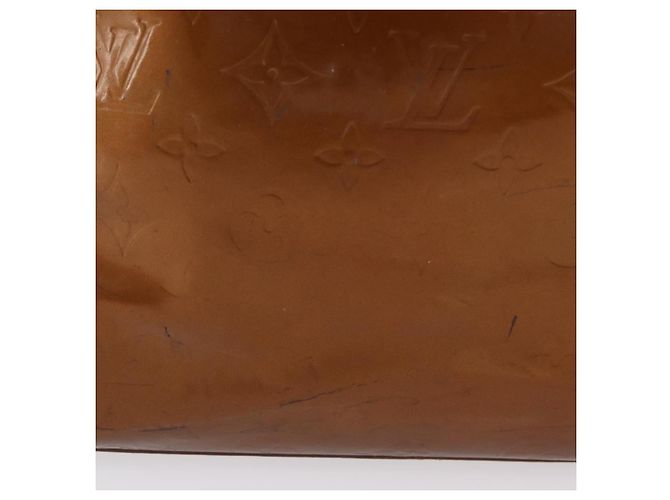 LOUIS VUITTON Monogram Vernis Reade MM Handtasche Bronze M91143 LV Auth BA16171 - Ansicht 4